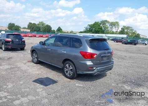 2017 Nissan Pathfinder Sv from USA, damaged, VIN 5N1DR2MM8HC665153